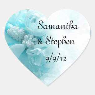 Floral Wedding Stickers