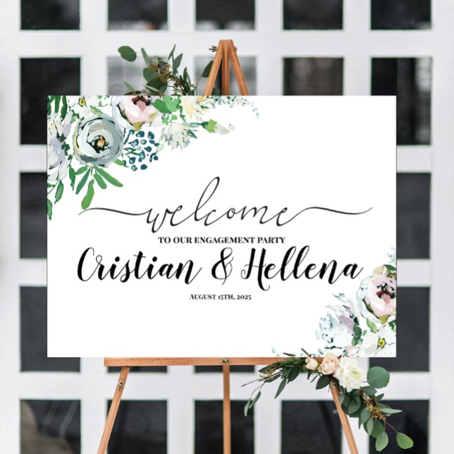 Floral Welcome Sign (Creator Uploaded)