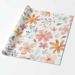 Floral Whispers: ZazzleWrapMagic Exclusive Wraps Wrapping Paper