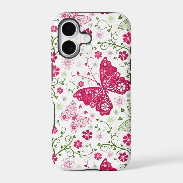 Floral White Pattern (Back)