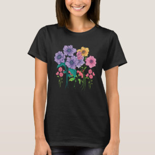 Floral Wildflower Beautiful Garden Flower Blossoms T-Shirt