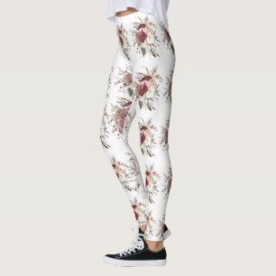  Floral Woman's Leggings 
