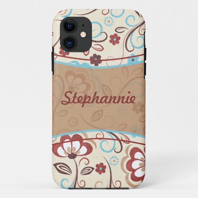 Floral Wonders iPhone 5 Mate Barely There™ Case (Back)