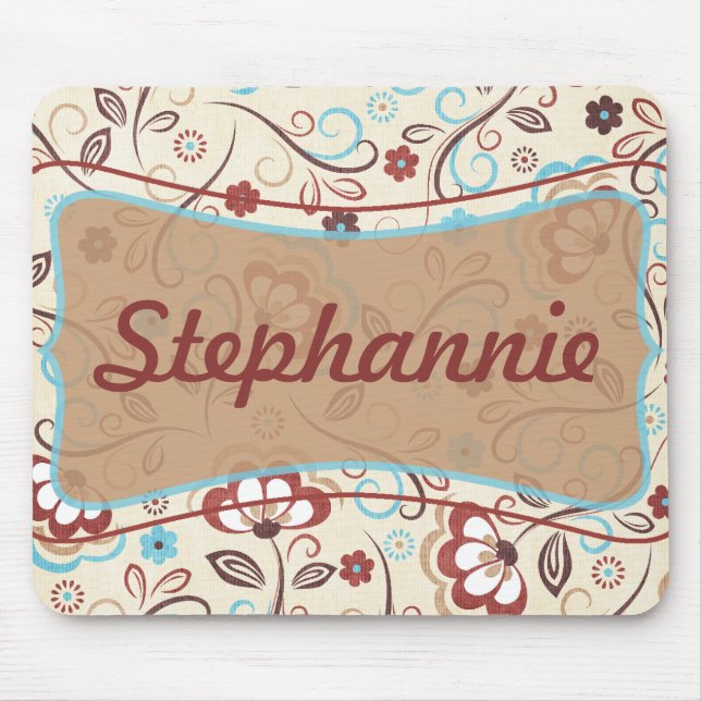 Floral Wonders Mousepad (Front)