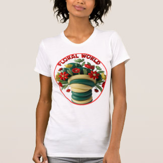 Floral World Graphic Women's T-Shirt