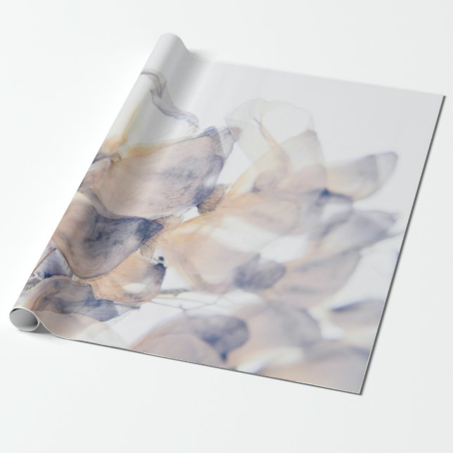 Floral wraping paper (Unrolled)