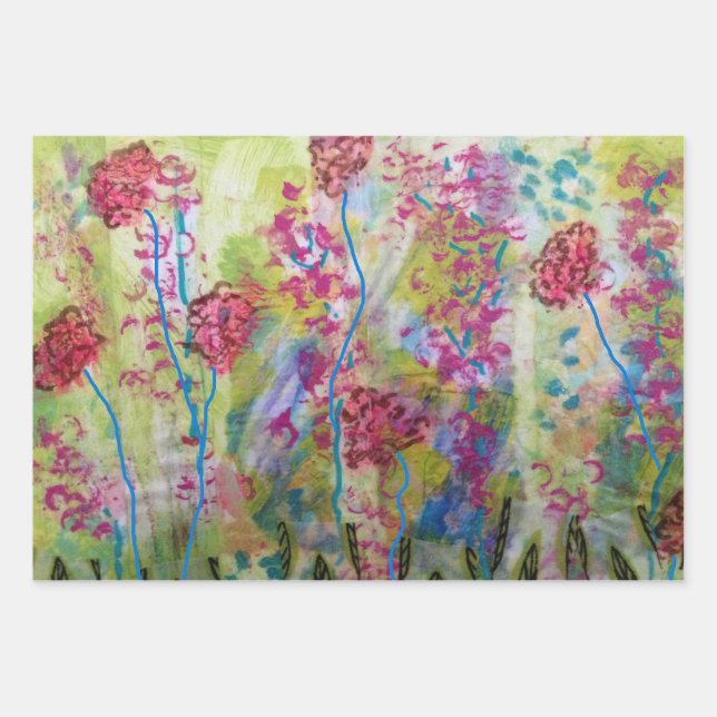Floral Wrapping Paper (Front)