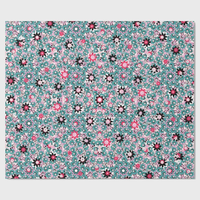 Floral wrapping paper – Stylish  (Flat)