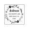 Floral Wreath | Family Name Return Address