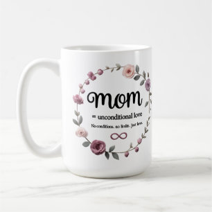 Floral Wreath Magic Mug – Mum, Infinite Love