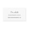 Floral wreath wedding website card