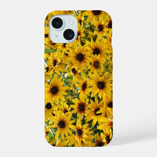 Floral Yellow Flowers Field iPhone Case (Back)