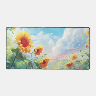 Floral Zen Desk Mat