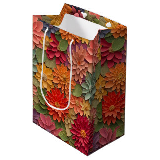 Florale 3D ceramic tiles 11/144 Medium Gift Bag