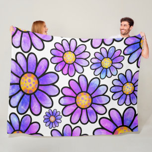 Floralness 60x80 Fleece Blanket