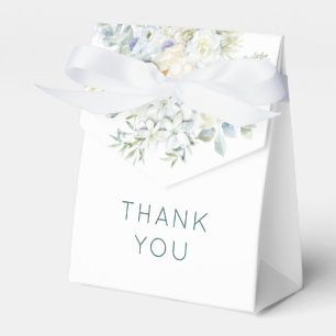 Florals Eucalyptus Greenery Names Date Wedding Favour Box