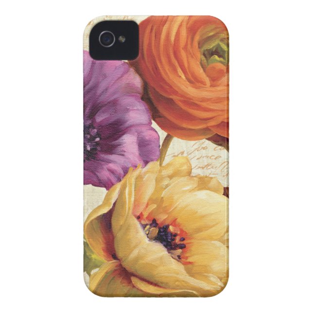 Florals in Full Bloom Case-Mate iPhone Case (Back)