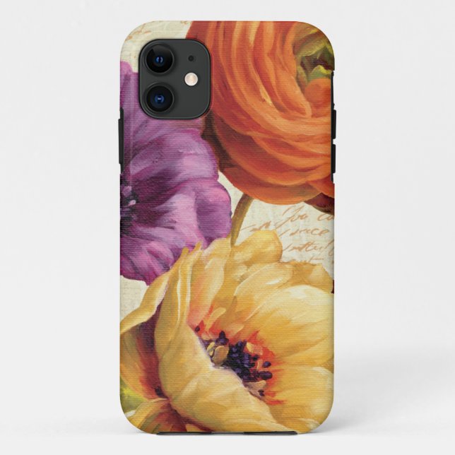 Florals in Full Bloom Case-Mate iPhone Case (Back)
