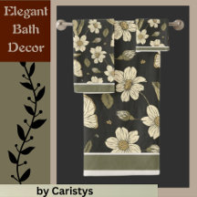 Florals Ivory, Olive with Butterflies