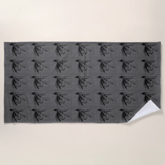 Florals, landscape, cross sports on beach towel