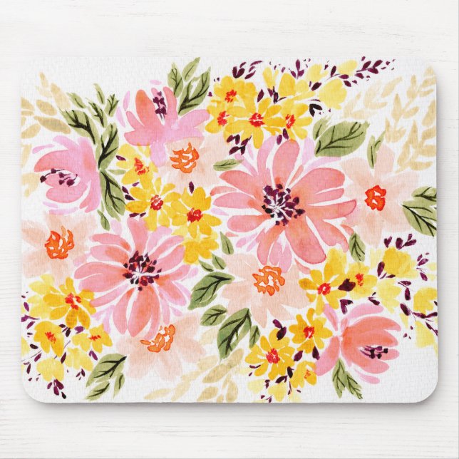Florals - Spring Bouquet Mouse Pad (Front)
