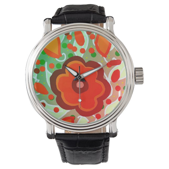 flore red watch (Front)