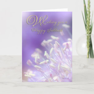 florel sabbath day greeting card