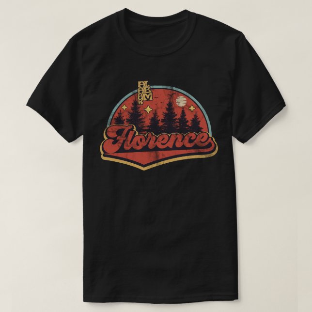 Florence, Alabama T-Shirt (Design Front)