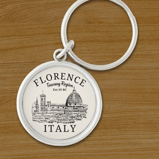 Florence and Tuscany’s Rustic Elegance Key Ring (Creator Uploaded)