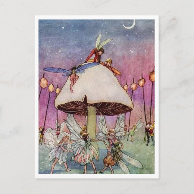 Florence Anderson Fairy Revels Postcard (Front)