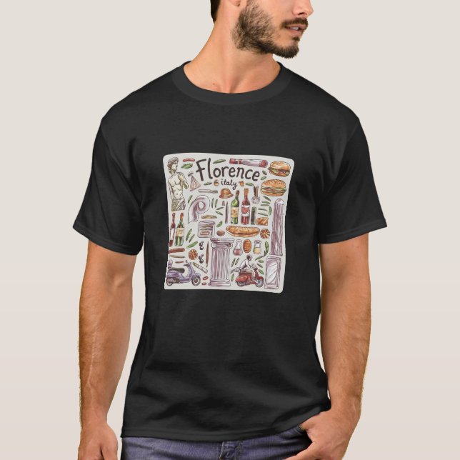 Florence Art Lovers Gift T-Shirt (Front)