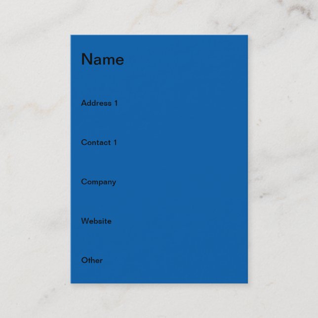 Florence Cathedral Business Card (Front)