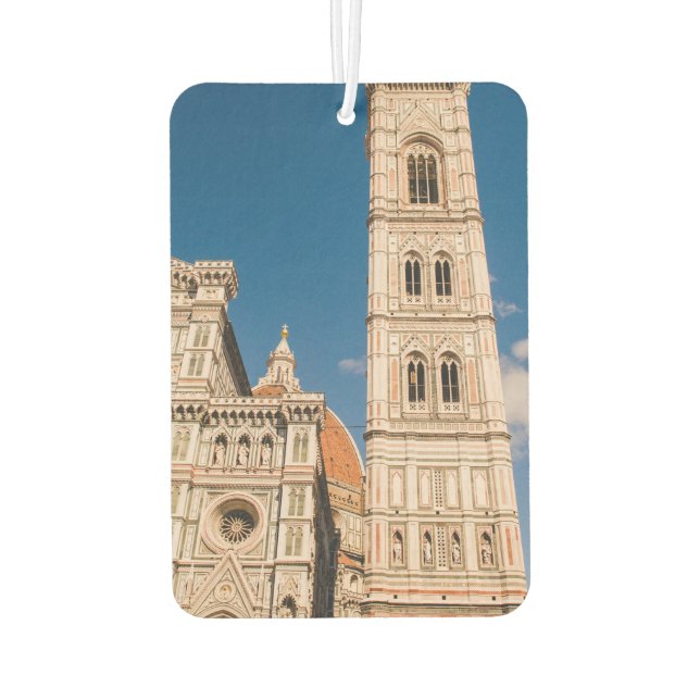 Florence Cathedral Car Air Freshener (Back)