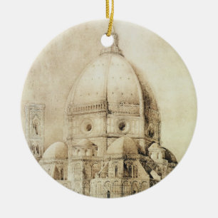 Florence Cathedral from the East, from 'Fragments Ceramic Tree Decoration