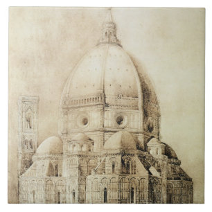 Florence Cathedral from the East, from 'Fragments Tile