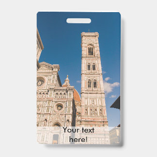 Florence Cathedral ID Badge