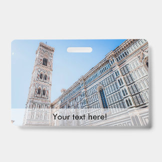 Florence Cathedral ID Badge