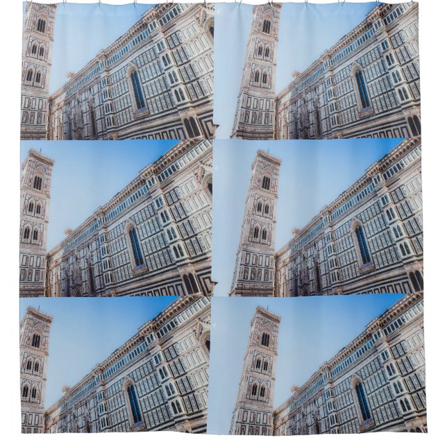 Florence Cathedral Shower Curtain (Front)