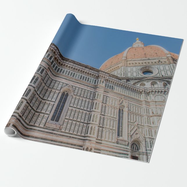 Florence Cathedral Wrapping Paper (Unrolled)