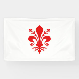 Florence city flag Italy symbol Banner