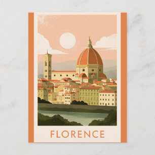Florence Cityscape Postcard
