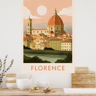 Florence Cityscape Poster