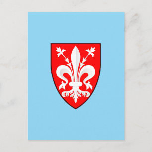 Florence Coat of Arms Postcard