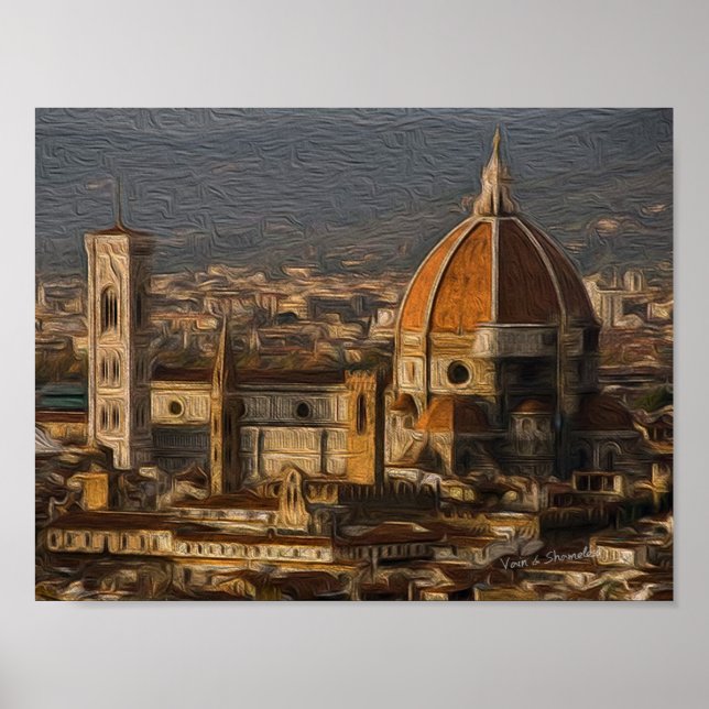 Florence Duomo Poster (Front)