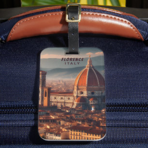 Florence Duomo Santa Maria del Fiore Italy Travel Luggage Tag