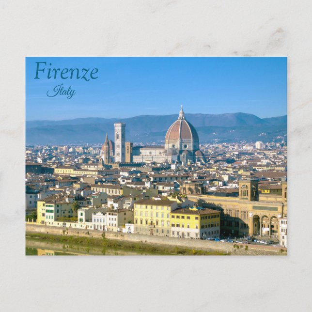 Florence, Firenze, Italy Postcard (Front)