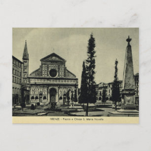 Florence, Firenze, Santa Maria Novella Postcard