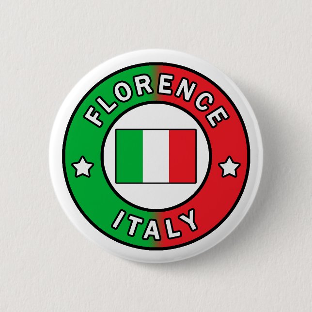 Florence Italy Button (Front)