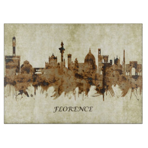 Florence Italy Cityscape Cutting Board