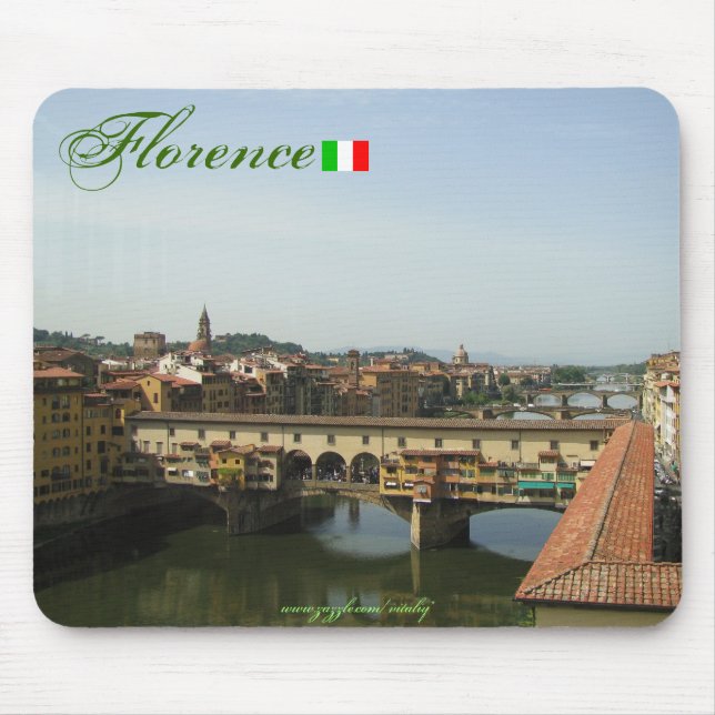 Florence Italy cool mousepad design (Front)